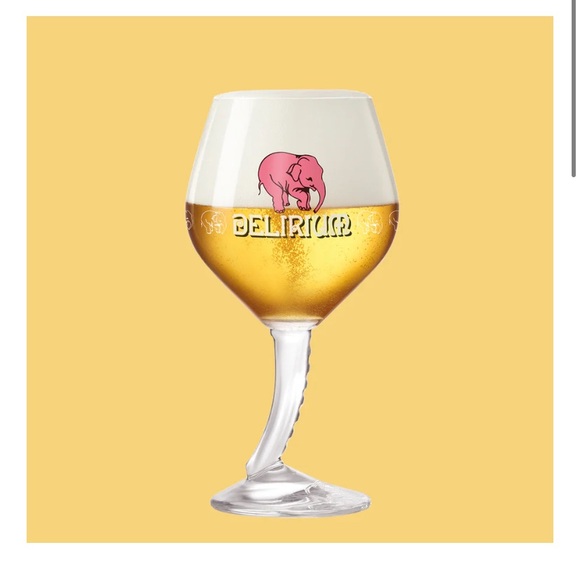 pair of Delirium elephant glasses - Picture 2 of 5